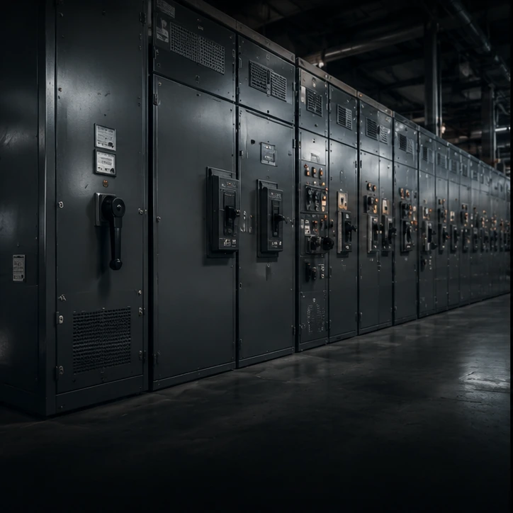 Industrial switchgear and circuit breakers