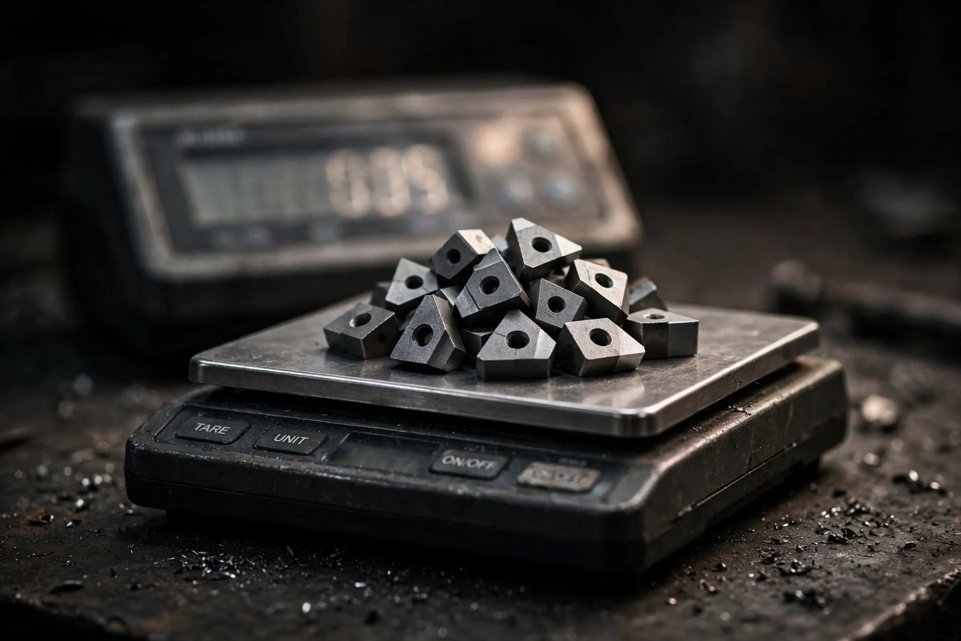 Grinder sludge and soft carbide scrap